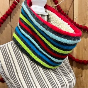 Gertex Striped Winter Neck Warmer Youth Sz. 4-6X